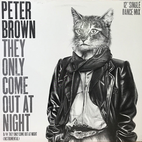 Peter Brown (2) : They Only Come Out At Night (12", Single, Promo)