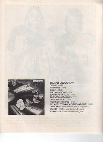 Strawbs : Deep Cuts (LP, Album, Promo)