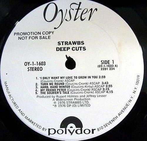 Strawbs : Deep Cuts (LP, Album, Promo)