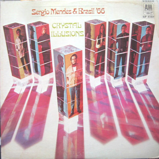 Sérgio Mendes & Brasil '66 : Crystal Illusions (LP, Album, Mon)