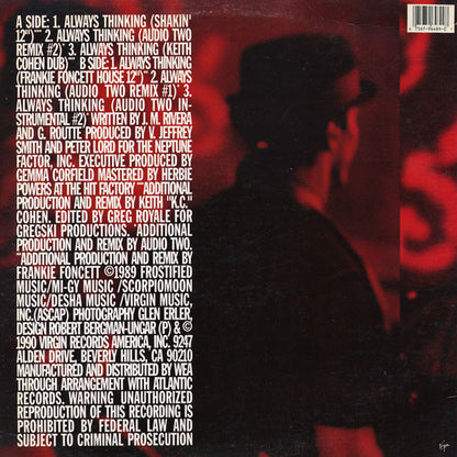 Aftershock : Always Thinking (12", Single)