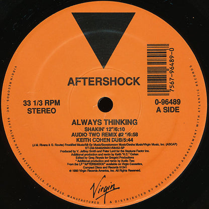 Aftershock : Always Thinking (12", Single)