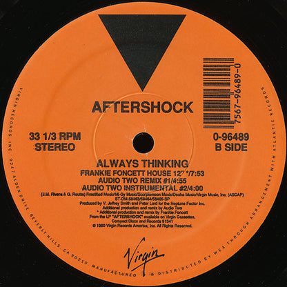 Aftershock : Always Thinking (12", Single)