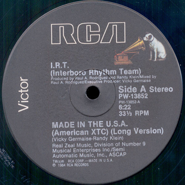 Interboro Rhythm Team : Made In The U.S.A. (American XTC) (12")