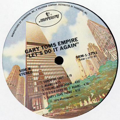 Gary Toms Empire : Let's Do It Again (LP, Album)