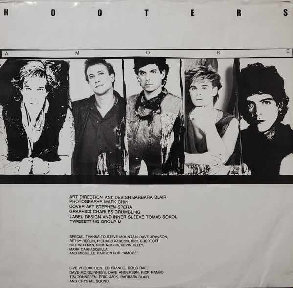 The Hooters : Amore (LP, Album)