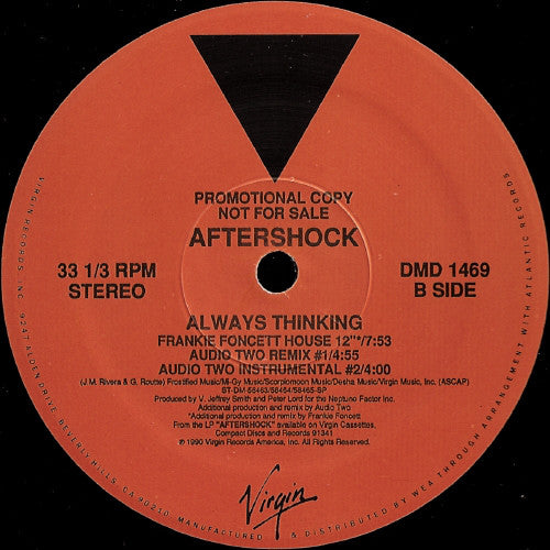 Aftershock : Always Thinking (12", Promo)