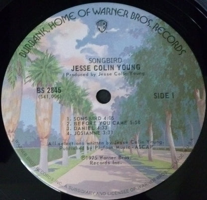 Jesse Colin Young : Songbird (LP, Album, San)