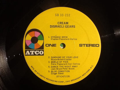 Cream (2) : Disraeli Gears (LP, Album)