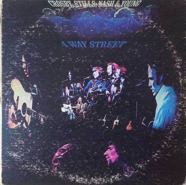 Crosby, Stills, Nash & Young : 4 Way Street (2xLP, Album, RP, Gat)