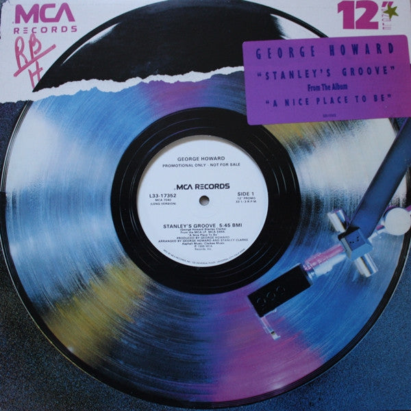 George Howard : Stanley's Groove (12", Promo)