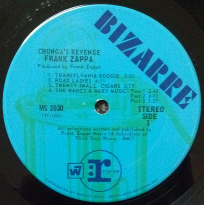 Frank Zappa : Chunga's Revenge (LP, Album, San)