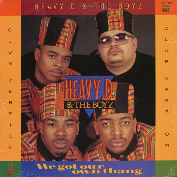 Heavy D. & The Boyz : We Got Our Own Thang (12", Single, Pin)