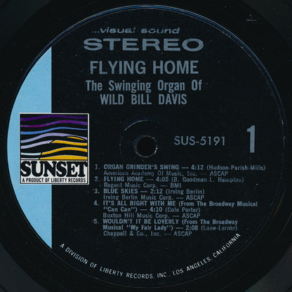 Wild Bill Davis : Flying Home (LP, Album)