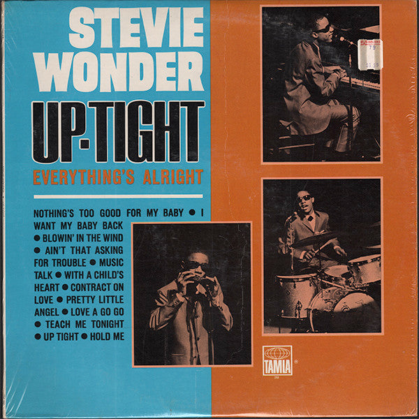 Stevie Wonder : Up-Tight (LP, Album, Mono, Roc)