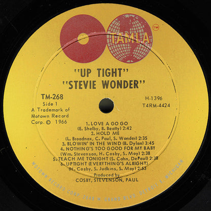 Stevie Wonder : Up-Tight (LP, Album, Mono, Roc)