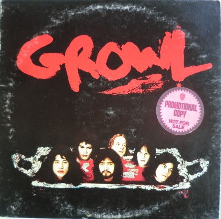 Growl (2) : Growl (LP, Album, Promo)