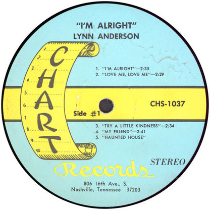 Lynn Anderson : I'm Alright (LP, Album)