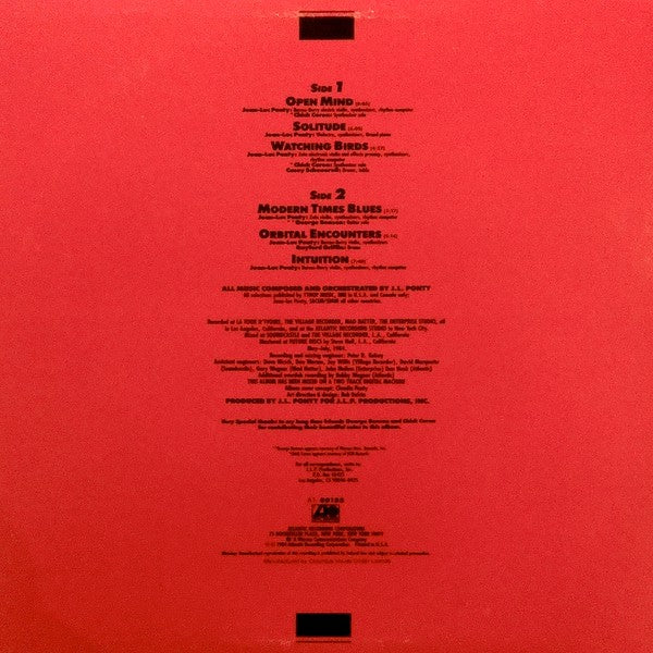 Jean-Luc Ponty : Open Mind (LP, Club)