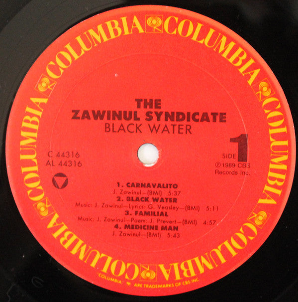 The Zawinul Syndicate : Black Water (LP, Album)