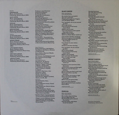 The Zawinul Syndicate : Black Water (LP, Album)