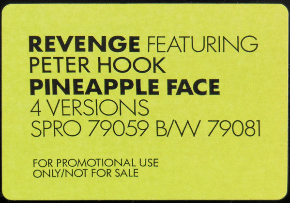 Revenge : Pineapple Face (12", Promo)