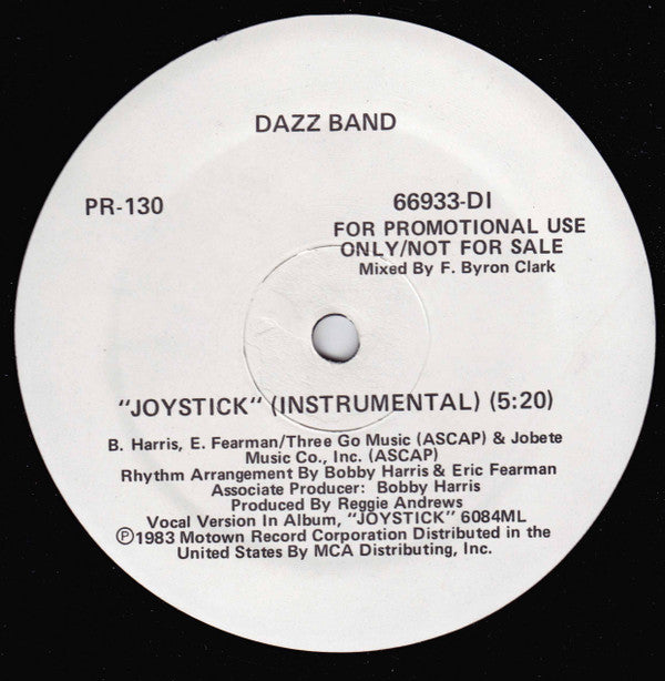 Dazz Band : Joystick (12", Promo)