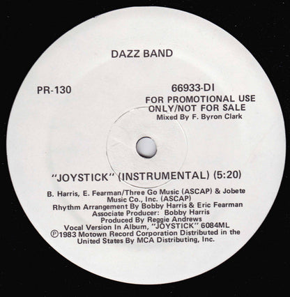 Dazz Band : Joystick (12", Promo)