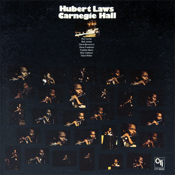 Hubert Laws : Carnegie Hall (LP, Album, RE, RP, Gat)