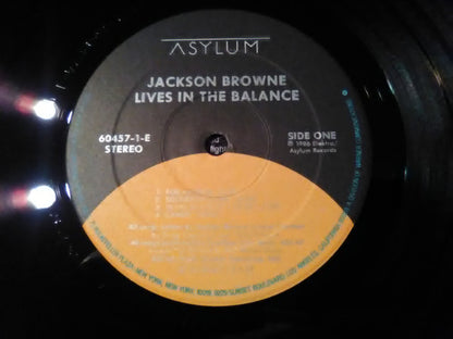 Jackson Browne : Lives In The Balance (LP, Album, Club, RCA)