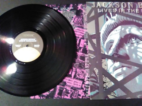 Jackson Browne : Lives In The Balance (LP, Album, Club, RCA)