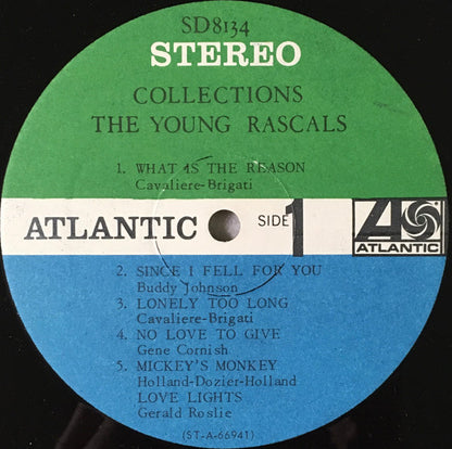 The Young Rascals : Collections (LP, Album, Pre)
