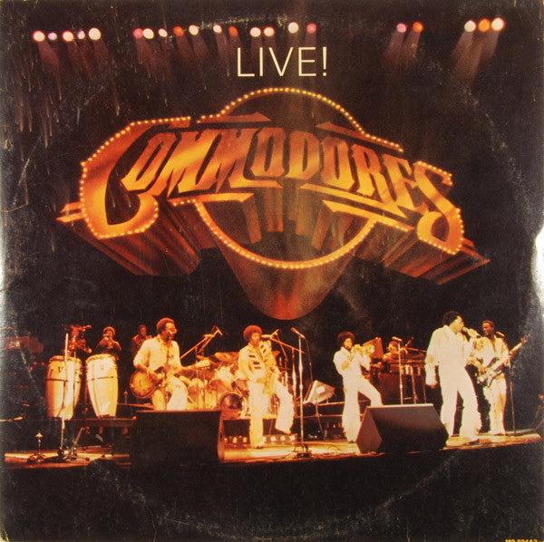 Commodores : Live! (2xLP, Album)