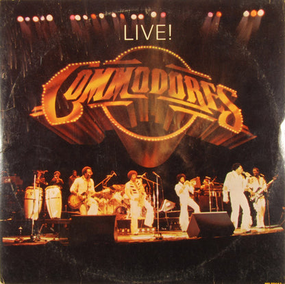Commodores : Live! (2xLP, Album)