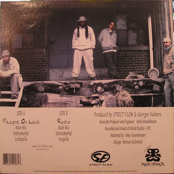 Strict Flow : People On Lock / Radio (12")