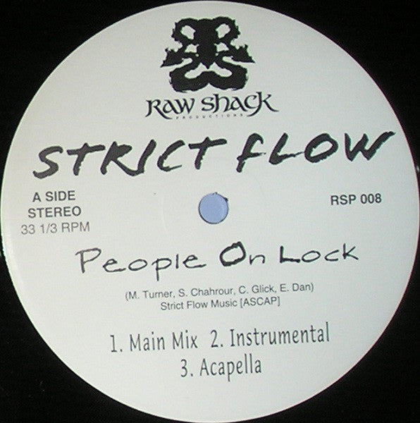 Strict Flow : People On Lock / Radio (12")