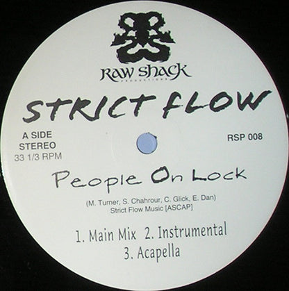 Strict Flow : People On Lock / Radio (12")
