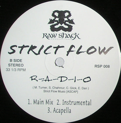 Strict Flow : People On Lock / Radio (12")
