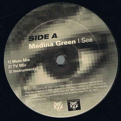 Medina Green & Self Scientific : I See b/w Best Part (12")