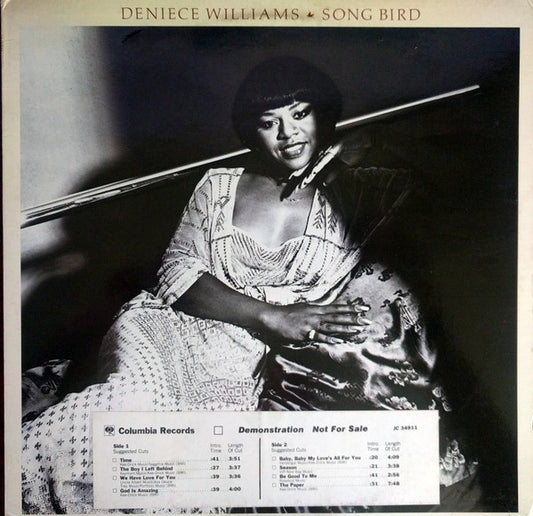 Deniece Williams : Song Bird (LP, Promo, San)