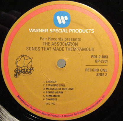 The Association (2) : Songs That Made Them Famous (2xLP, Comp)