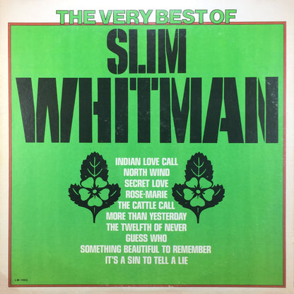 Slim Whitman : The Very Best Of Slim Whitman (LP, Comp)