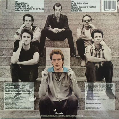 Huey Lewis & The News : Picture This (LP, Album, RE)