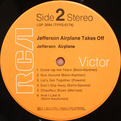 Jefferson Airplane : Jefferson Airplane Takes Off (LP, Album, RE)