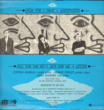 Bel-Fires : Fall For The Sky (12", EP)