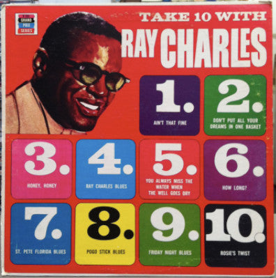 Ray Charles : Take 10 With Ray Charles (LP, Comp, Mono)