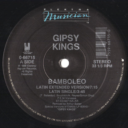 Gipsy Kings : Bamboleo (12", Single)