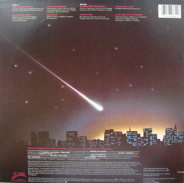 Midnight Star : Planetary Invasion (LP, Album, SP )