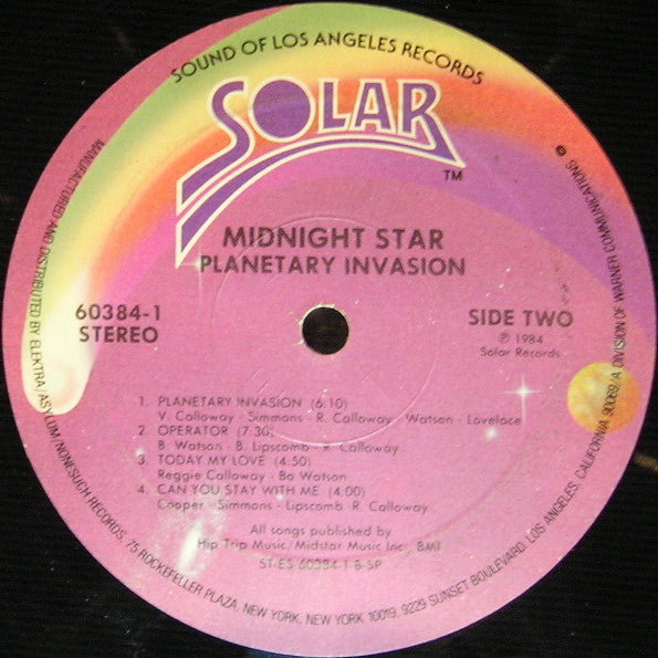 Midnight Star : Planetary Invasion (LP, Album, SP )