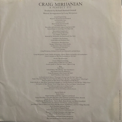 Craig Mirijanian : A Perfect Fit (LP, Album)
